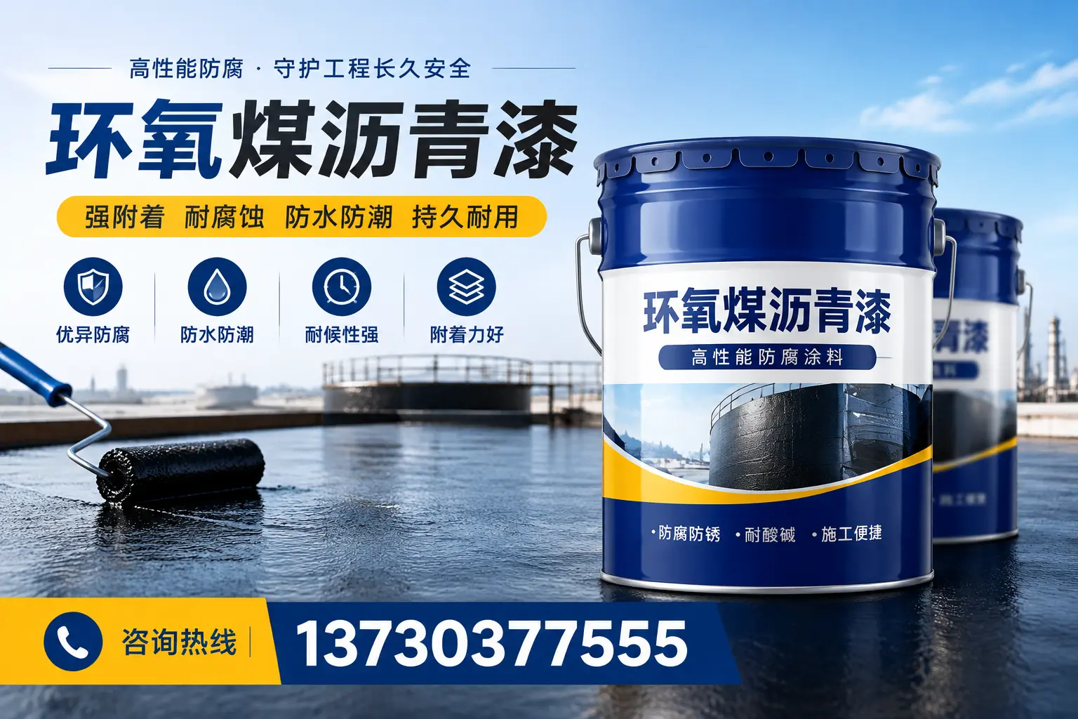 如何判断环氧煤沥青漆的质量?临河消费者指南